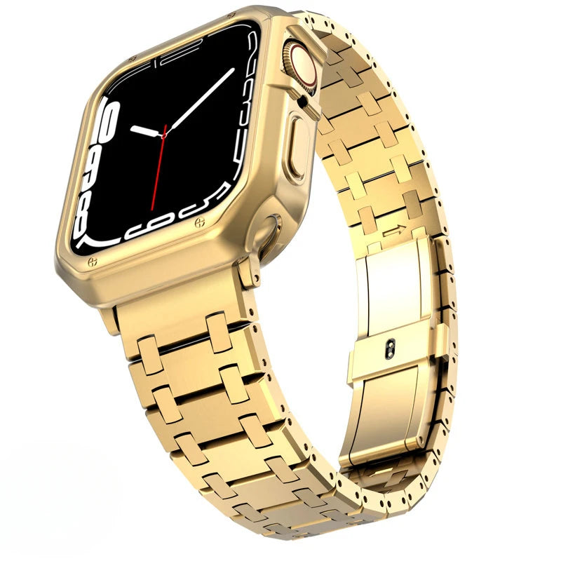 Luxury Titanium Bracelet Strap for Apple Watch