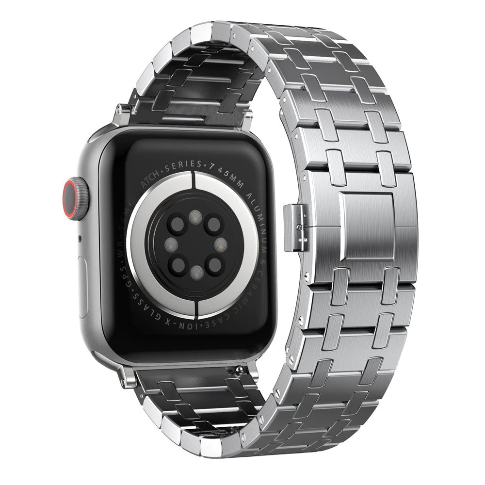 Luxury Titanium Bracelet Strap for Apple Watch