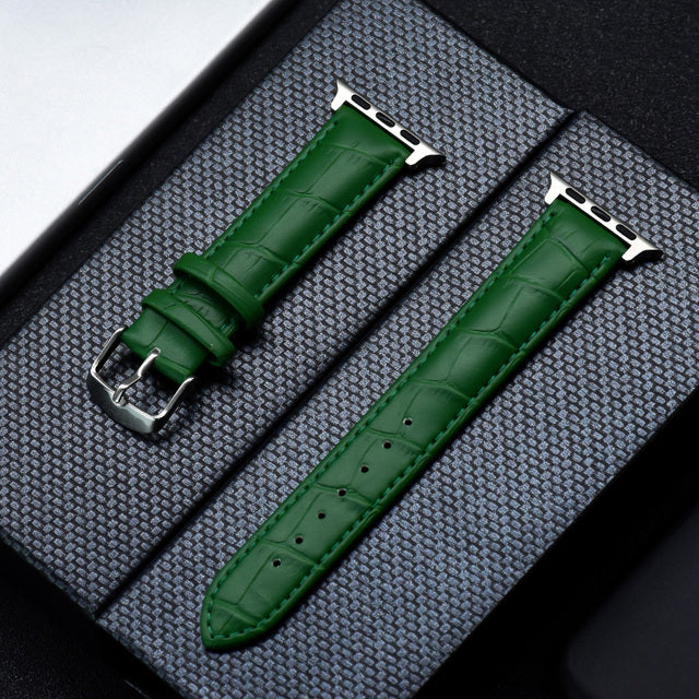 Luxury Leather Strap for Apple Watch