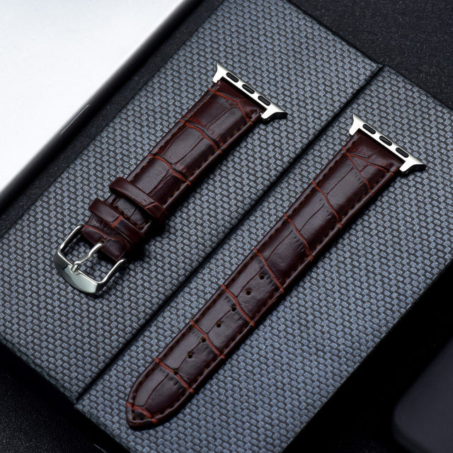 Luxury Leather Strap for Apple Watch