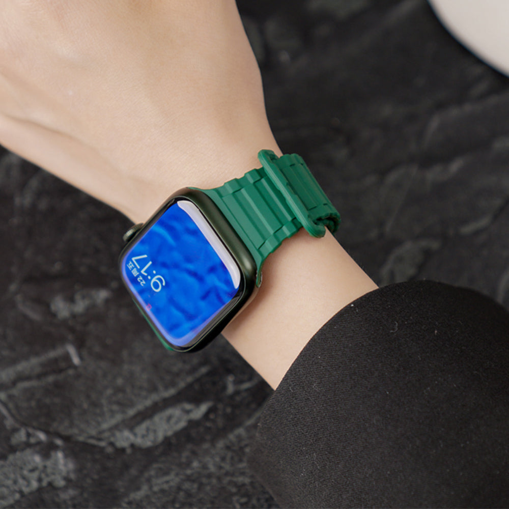 Magnetic Silicon Strap Ultra - Green